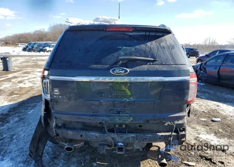 2015 Ford Explorer Xlt from USA, damaged, VIN 1FM5K8D88FGA91321